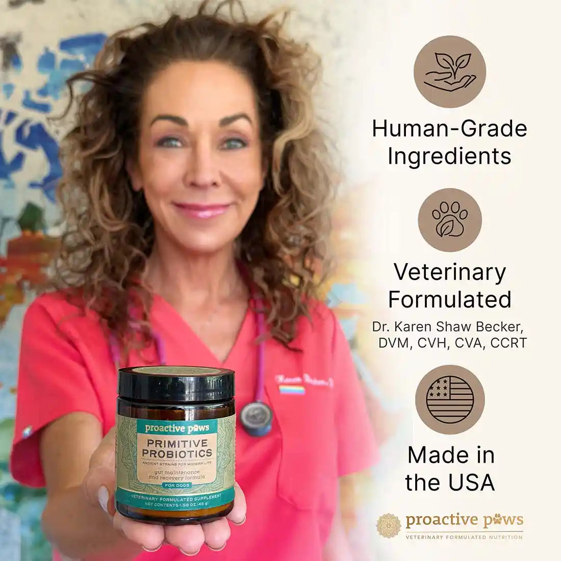 Dr. Karen Becker Formulated Primitive Probiotics™ - Proactive Paws
