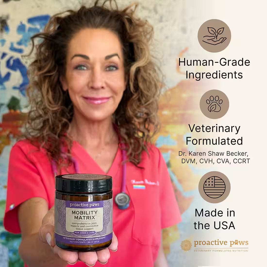 Proactive Paws Mobility Matrix with Dr. Karen Becker Veterinary Formulated