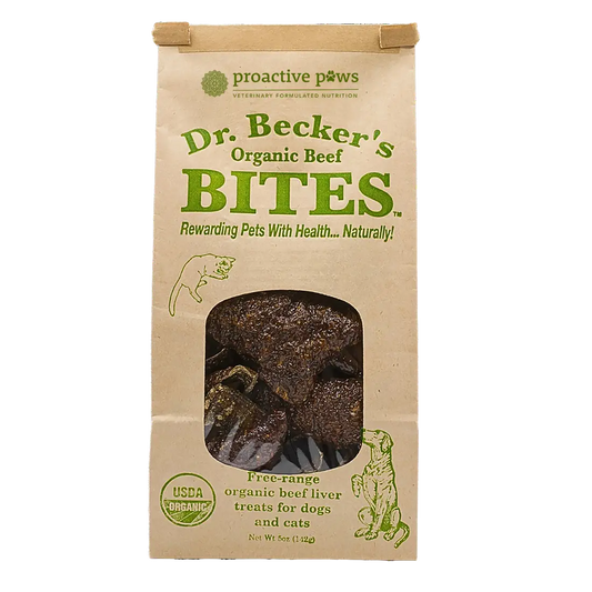 Dr. Becker's Organic Beef Bites - Proactive Paws
