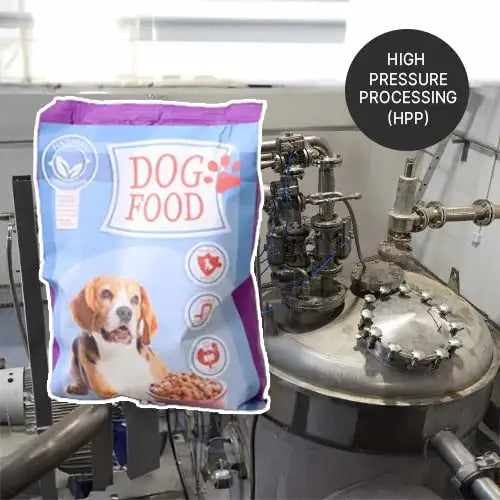 high pressure processing in dog food