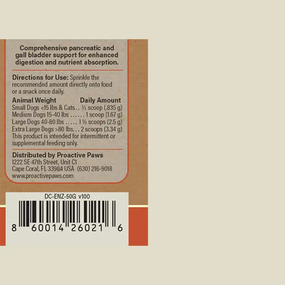 prime enzyme label direction of use