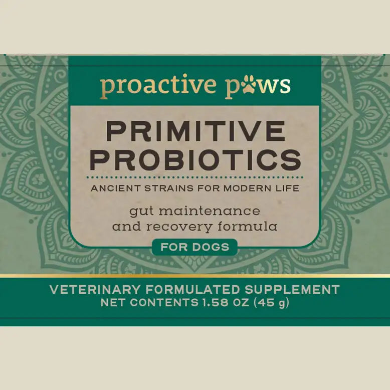 primitive probiotics label front