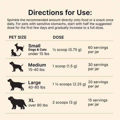 proactive paws liver lift directions for use 