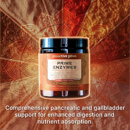 Prime Enzymes™  Gallbladder Support for Dog & Cats - Proactive Paws