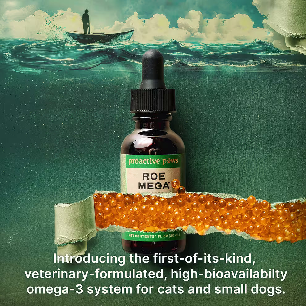Proactive Pisces Roe Mega with fish roe and ocean background